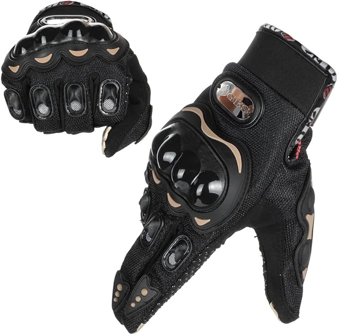 GES Men's Full Finger Touchscreen Racing Waterproof Gloves for Motocross Climbing Hiking Outdoor Sports Gloves