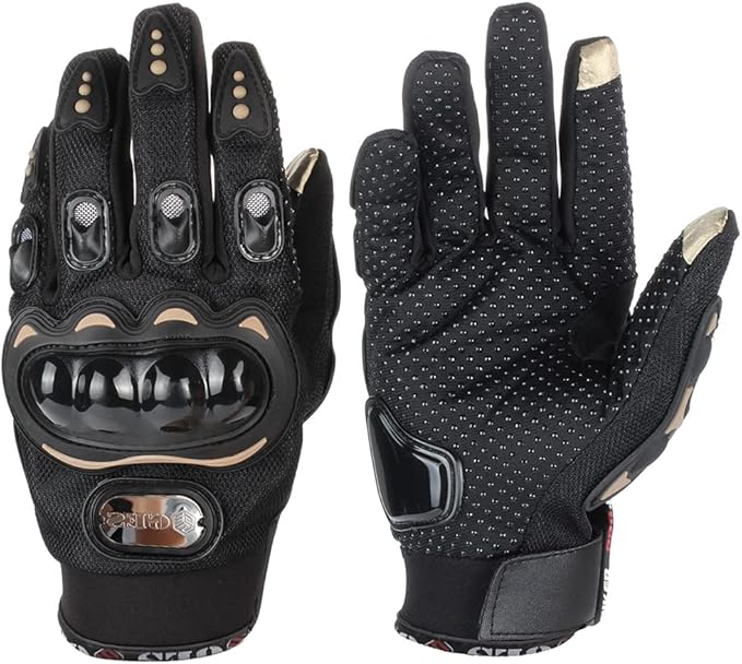 GES Men's Full Finger Touchscreen Racing Waterproof Gloves for Motocross Climbing Hiking Outdoor Sports Gloves