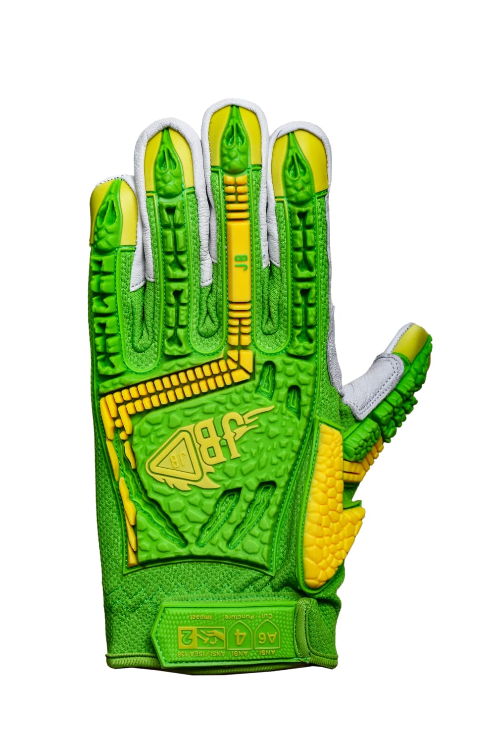 JB INDUSTRIE Work Gloves for Men - Cut-Resistant, Waterproof, Thermal Protection, Mechanic & Gardening Gloves, Safety Gloves (M)